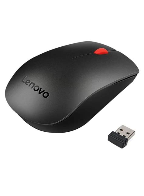 Lenovo 300 Wireless Compact Mouse Black - Lucky Star Computer Trading LLC