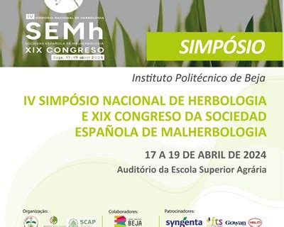 Iv Simp Sio Nacional De Herbologia E O Xix Congreso De La Sociedad