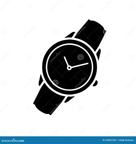 Icon Of Wrist Watch Symbol Of Hand Clock Vector Illustration Of