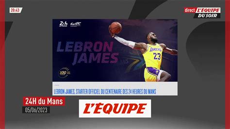 LeBron James donnera le départ des prochains 24 heures du Mans Auto