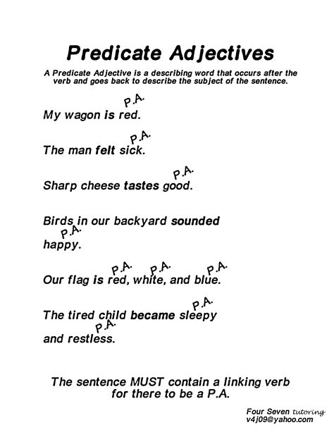 examples of a simple predicate 4