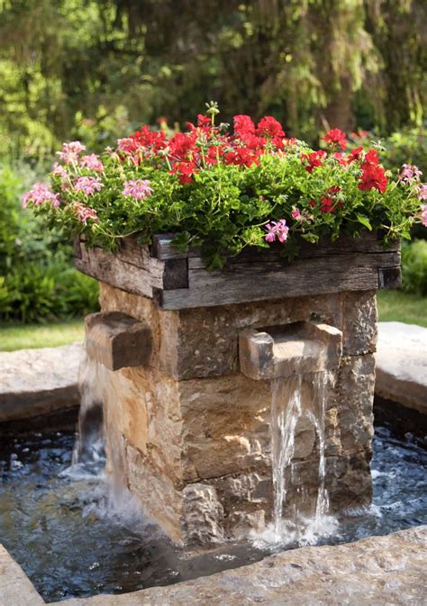 Pin On Plants And Flowers Water Fountain Design Water Features In