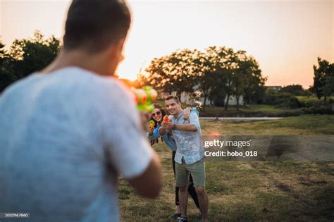 Water Gun Games High-Res Stock Photo - Getty Images