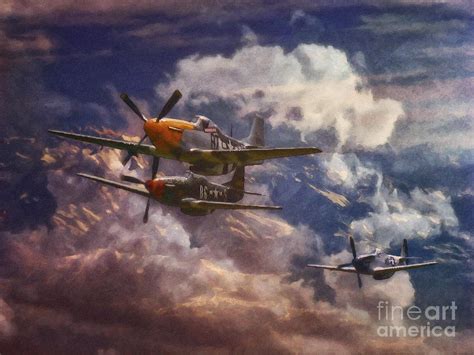 P 51 Mustang Painting at PaintingValley.com | Explore collection of P ...