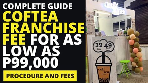 Coftea Milktea Franchise Business Ideas Franchise Republic Youtube