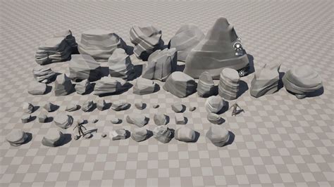 Stylized Stones Flippednormals