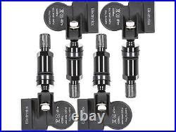 4 Tire Pressure Sensors RDKS Sensor Metal Valve Black For Baic Senova