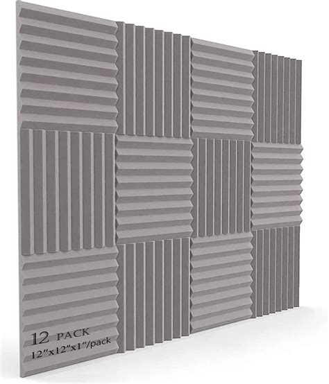 30x30x25cm 12pcs Sound Proof Acoustic Panel Thick Soundproof Studio