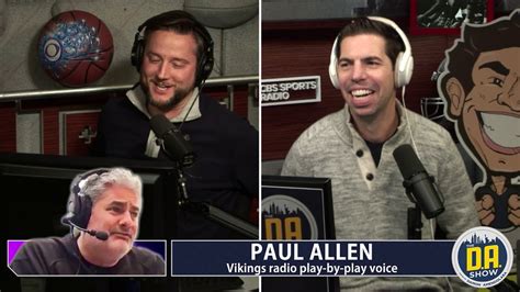 Paul Allens Vikings Call Has The Show Cracking Up I Da On Cbs Youtube