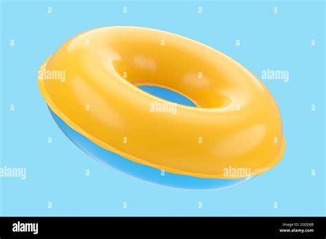 Aufblasbarer Ring für Kinder im Schwimmbad kein Schwerkraftmockup