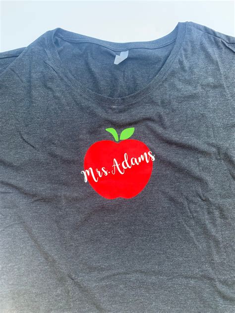 Customized Teacher Shirt Etsy