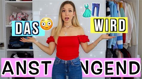 KLEIDER AUFRÄUMEN Wie viele Off Shoulder Tops habe ich Schrank