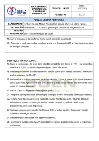 Apostila Puncao Venosa Periferica Pdf