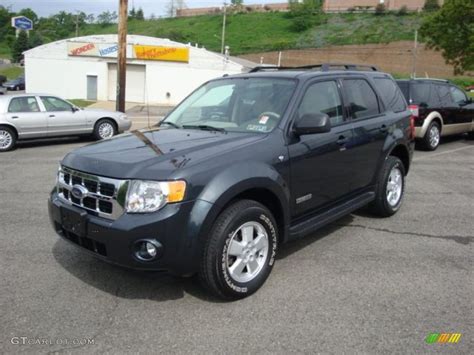 2008 Black Pearl Slate Metallic Ford Escape Xlt V6 4wd 30367529 Photo 10 Car