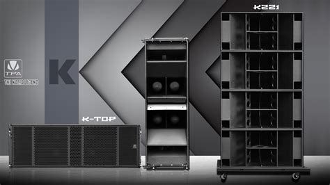 TPA Big K Top Dual 15 Line Array Speaker Pro Audio Live Sound