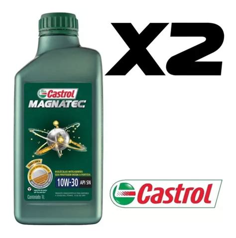 Castrol 10w30 Magnatec Semissintético Óleo Api Sn 2 Litros