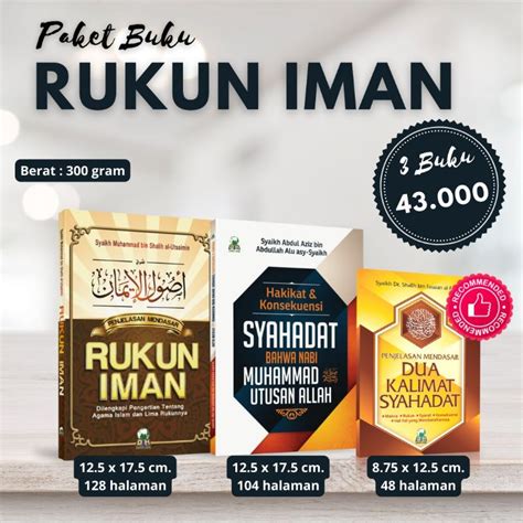 Jual Paket Buku Rukun Iman Shopee Indonesia