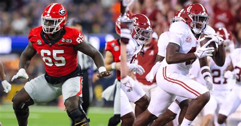 Alabama football: Georgia offensive players, matchups to watch