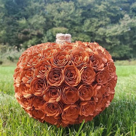 Pin By Ter Cob On DT Crafts Pumpkin Fall Decor Pumpkin Flower Fall