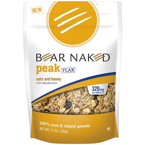 Amazon Bear Naked All Natural Granola Flax Oats And Honey W