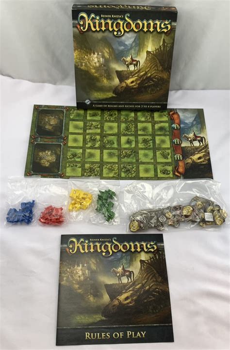 kingdoms board game  fantasy flight games   mandis