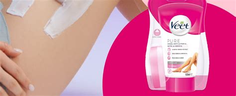 Veet Crema Depilatoria Sotto La Doccia Silk E Fresh Technology Pelli