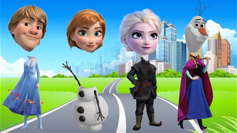 Wrong Heads Frozen Olaf Elsa Anna Kristof Wrong Heads Puzzle