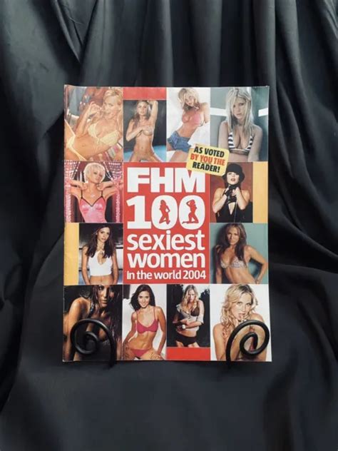 Fhm Magazine For Him 100 Sexiest Women In The World 2004 Britney Spears Shakira £784 Picclick Uk