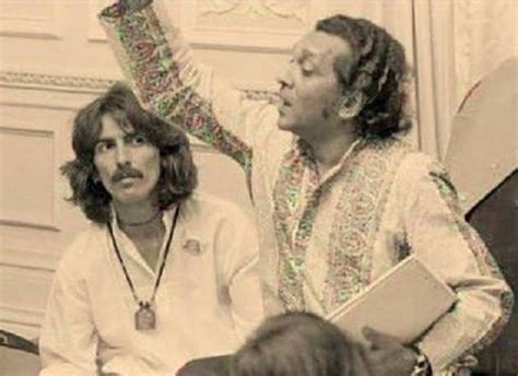 George With His Hero Mentor Friend The Maestro Ravi Shankar George