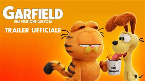 Garfield Una Missione Gustosa Primo Trailer Del Film Al Cinema Nel