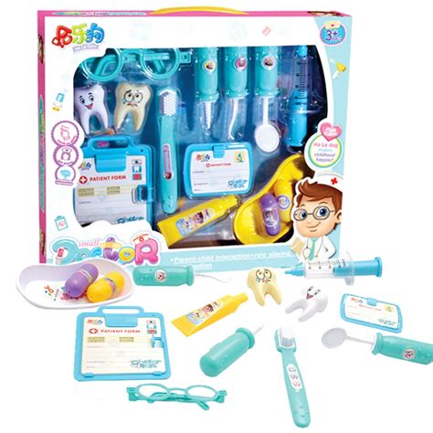 Brinquedo Kit Médico Dentista Infantil Doutor Pedagógico Dupari