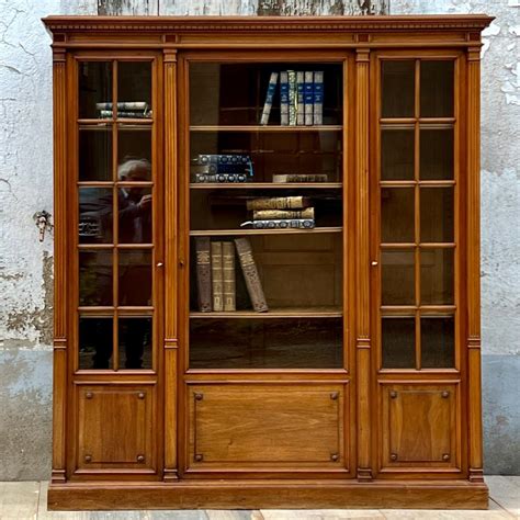 Proantic Vitrine Biblioth Que Portes Noyer