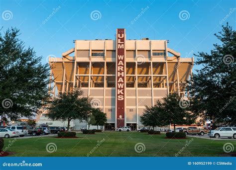 Louisianaâ€“Monroe Warhawks Football Stadium Editorial Stock Image ...