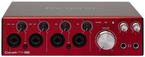 FOCUSRITE Clarett 4 Pre USB USB Audio Interface