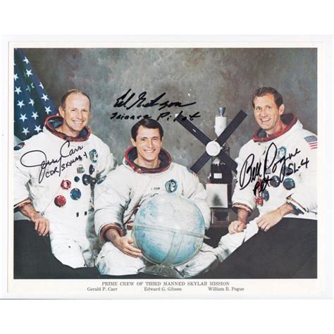 At Auction Skylab 4 Crew Signed Nasa Litho