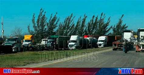 Hoy Tamaulipas Tamaulipas Caos Para Entrar Al Puerto De Altamira