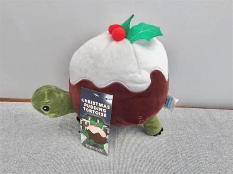 ALDI KEVIN THE Carrot Christmas Pudding Tortoise Soft Plush Cuddly Toy ...