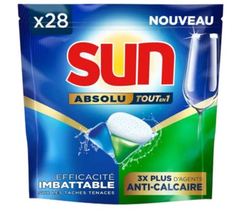 Sun Pastilles Lave Vaisselle Optimum Produits D Hygi Ne Et D