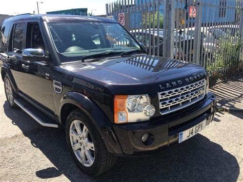 Land Rover Discovery 3 2009 Automatic Diesel 2 7 Satnav Leather Sunroof Private Plate Tdv6 Hse