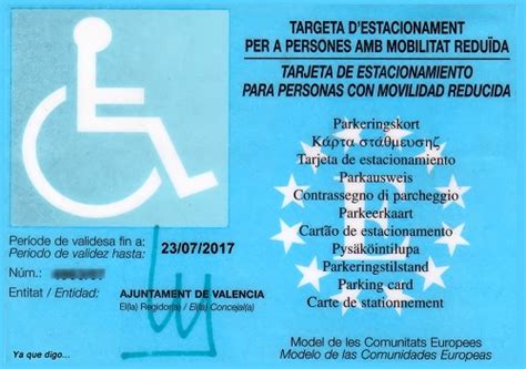 Cómo Conseguir La Tarjeta De Aparcamiento Para Personas Con Discapacidad