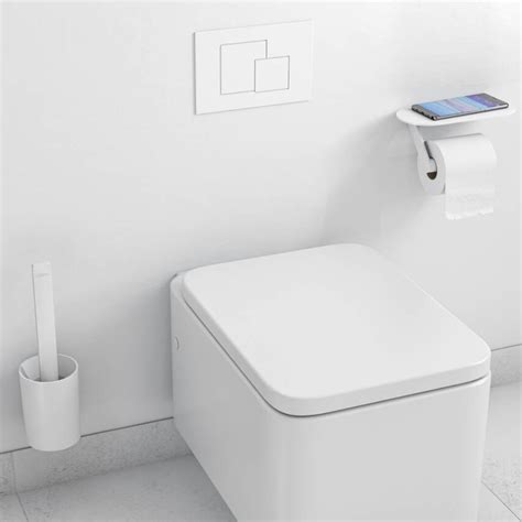 Hansgrohe Wallstoris Toilet Bundle Matt White Hansgrohe 27969700