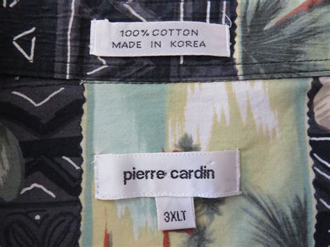 Hawaiian Shirt PIERRE CARDIN Hawaii Island Postcard Shirt - Etsy