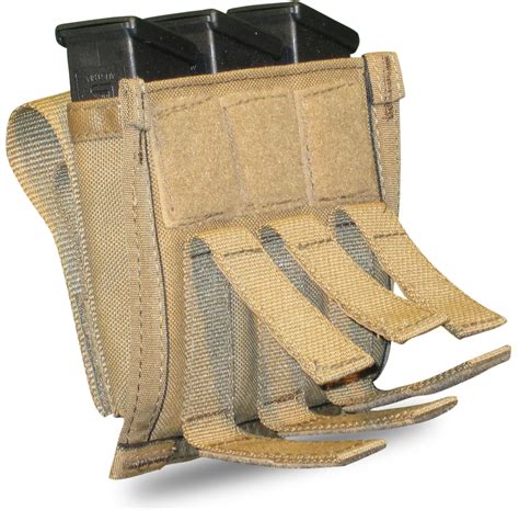 Triple Pistol Mag Pouch Bulldog Tactical Equipment