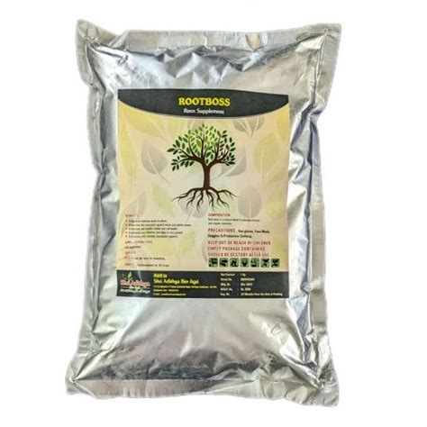 Black Bio Tech Grade Kg Root Boss Plant Supplement For Agriculture At