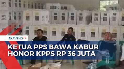 Geger Ketua Pps Di Cianjur Diduga Bawa Kabur Honor Kpps Rp Juta