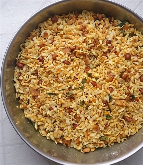 Thick Poha Chivda Namkeen Binjals Veg Kitchen