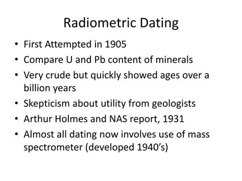 Ppt Radiometric Dating Powerpoint Presentation Free Download Id