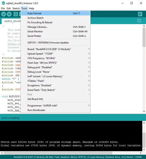 Nodemcu In Sqlite · Issue 3 · Siara Cc Esp Arduino Sqlite3 Lib · Github