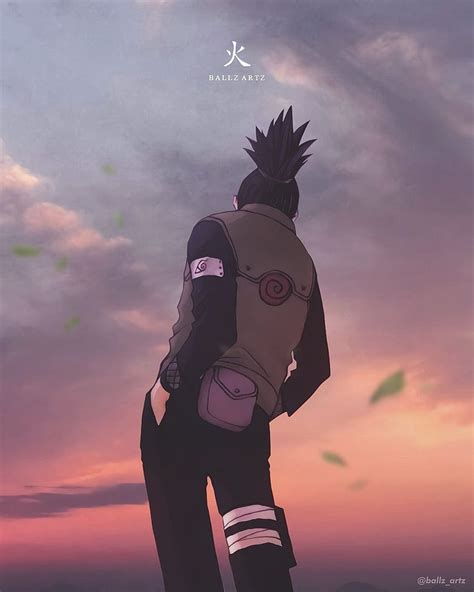 Shikamaru Nara Naruto Shuriken Shadow Jutsu Clan Scroll Anime Hd