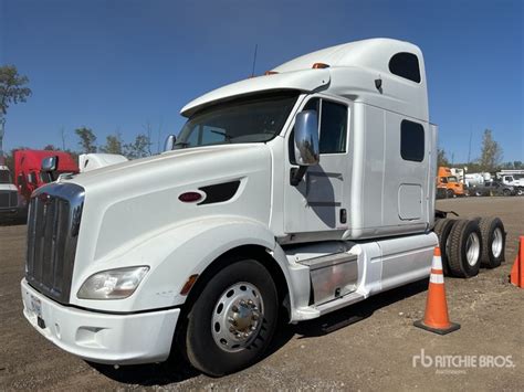 Peterbilt X Tracteur Routier Couchette Inoperable